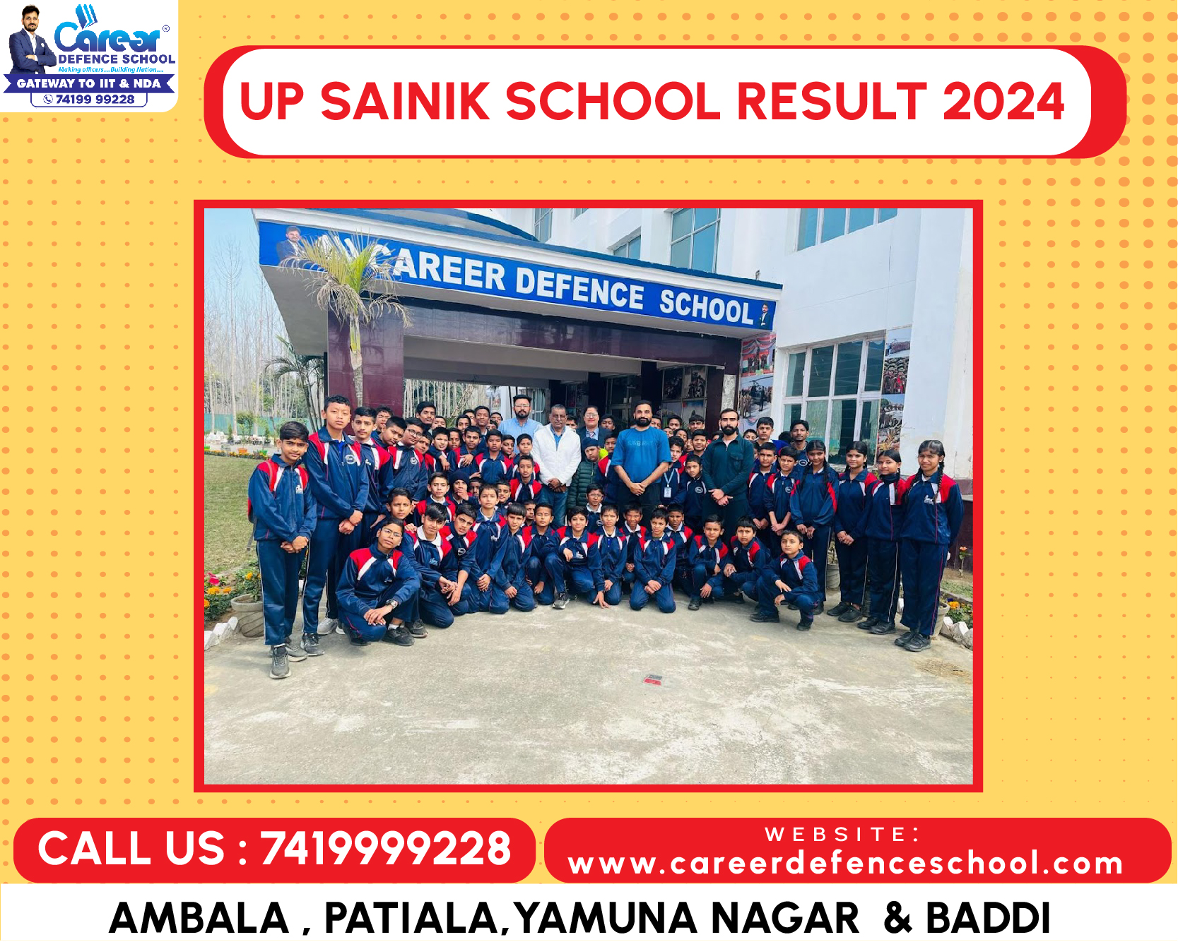 UP Sainik Result 2024